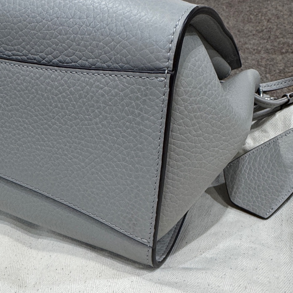 Mulberry Light Gray Leather Iris Purse - Picture 9 of 13